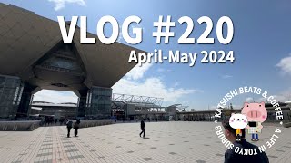 VLOG 220Tokto Big Sight  Ginza Tokyo  BBQ with friends  MPC STUDIO 2 unboxing [upl. by Htir]