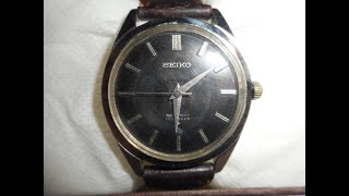 60 years old seiko 667100 manual hand winding watch [upl. by Dragelin]