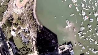 Parachute landing in Downtown Miami [upl. by Frohne]