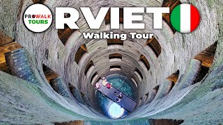 Orvieto Italy Walking Tour  With Captions [upl. by Dori539]