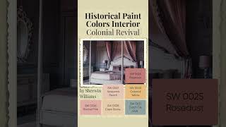 Historical Paint Colors by Sherwin Williams  Exterior amp Interior Collection [upl. by Haynor]