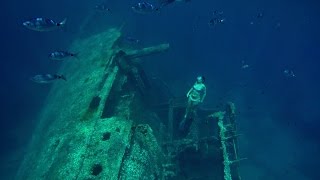 LUOGHI DA VISITARE  Il Relitto di Pomonte Isola dElba [upl. by Inilahs]