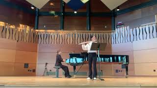 Ibert Concerto III Allegro Scherzando  Isabella Deng [upl. by Kelcie]