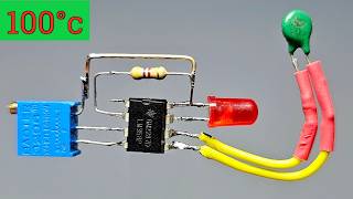 How to Make Adjustable Precision Temperature Control Circuit with LM358 Integrated Circuit [upl. by Eelnayr748]