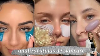 Dermatóloga reacciona a rutinas de skincare [upl. by Gunas596]