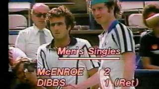 1979 US OPEN BJORN BORG V ROSCOE TANNER 33 [upl. by Garrard]