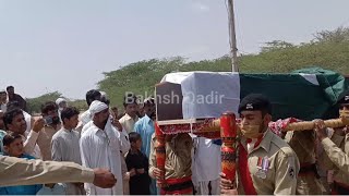 Aye RaheHaq ke Shaheedo Pakistan Army K Jawan Pay Tribute Shaheed Zulfiqar Ali [upl. by Kcirrez799]