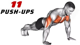 11 best push up workout at home in 2024  push ups for beginners [upl. by Cofsky]