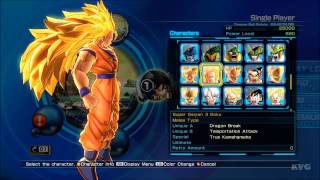 Dragon Ball Z Battle of Z  All Characters  List HD [upl. by Xella]