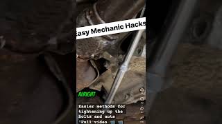 Easier methods for tightening up the bolts and nuts Full video 📹 📹 handtight tiktok tiktokvideo [upl. by Najram]