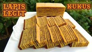 RESEP LAPIS LEGIT KUKUS EKONOMIS ANTI GAGAL PEMULA PASTI BISA [upl. by Yojal]