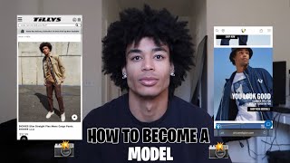 HOW I BECAME A MODEL tips on getting into modeling for beginners [upl. by Airehtfele716]