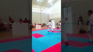 KARATE  COPA KOBUDO KAI 2022🏆  Kumite Cinta Marrón 2kyu  WKF JKA México 🇲🇽 [upl. by Aloise]