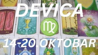 DEVICA ♍ Pozitivna karma i sreća u ljubavi ❤️🍀✨ 1420OKTOBAR  TAROT [upl. by Marie-Ann944]