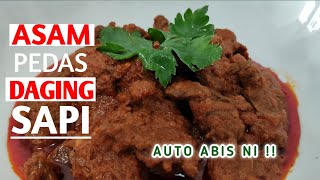 Resep Asam Pedas Daging Sapi Enak Dijamin Ketagihan [upl. by Marden220]