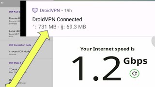 Latest Droid VPN Stable and fast settings 2023 [upl. by Aniretac]