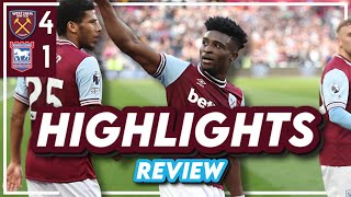 WEST HAM 41 IPSWICH  HIGHLIGHTS REVIEW  PREMIER LEAGUE [upl. by Gahan]