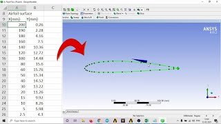 How to import Airfoil coordinates to ANSYS Fluent Design Modeler [upl. by Amyas]