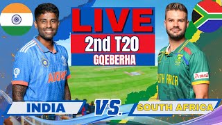 🔴 LIVE India vs South Africa Live  IND vs SA Live Match Today  Live match score amp gameplay [upl. by Pallua]