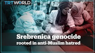 Srebrenica was rooted in antiMuslim hate – Bosnian genocide survivor [upl. by Littman64]