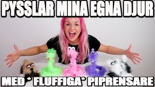 DIY PYSSLAR MINA EGNA DJUR MED PIPRENSARE SÖTASTE HUNDVALPEN [upl. by Ellenor]