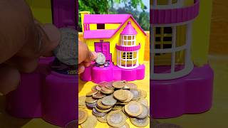 breaking dog house shorts 💥 poppy house coin savings  Piggy Bank videos HD204 shortsfeed dog [upl. by Agneta]