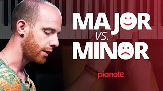 Major Vs Minor Chords Whats the difference [upl. by Noslien]