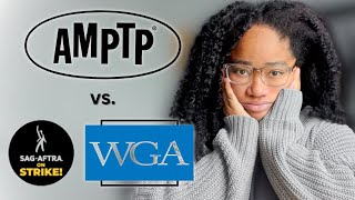 How AI Caused The WGA and SAGAFTRA Strikes [upl. by Marney]