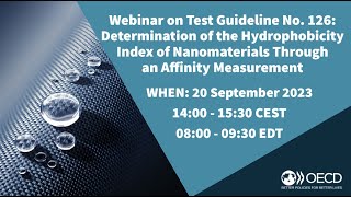 TG 126 Determination of the Hydrophobicity Index of Nanomaterials Through an Affinity Measurement [upl. by Merp821]