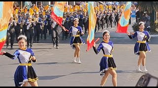 SLU Marching Band Baguio Panagbenga Festival 2024 Grand Street Parade [upl. by Nidia]