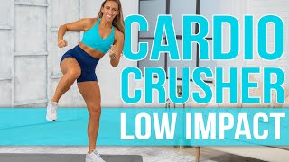 LowImpact NONSTOP Cardio Workout No Equipment Needed [upl. by Ayt]