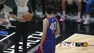 ZHAIRE SMITH VS 76ERS 16 PTS 70623 [upl. by Eldreeda]