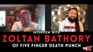 Interview with Zoltan Bathory of Five Finger Death Punch [upl. by Nitz]