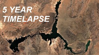 Lake Mead 5 Year Time Lapse [upl. by Chill701]