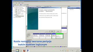 Tworzenie partycji rozszerzonej i dysku logicznego w Windows 7 [upl. by Mueller40]