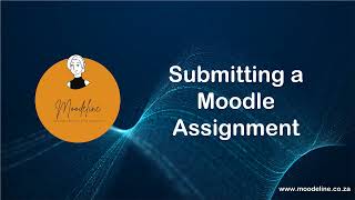 Submiting a Moodle Assignment Students [upl. by Ettezil]