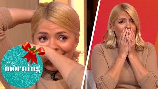 Hilarious Prank on Holly Willoughby in Advent Calendar Throwback  This Morning [upl. by Acinoed364]