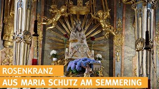 Gebetsnacht Vesper und Heilige Messe aus der Wallfahrtskirche Maria Schutz am Semmering  25072024 [upl. by Ennirak]