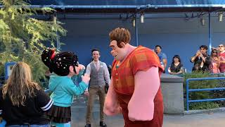 Ralph and Vanellope Meet and Greet  Ralph Breaks the Internet  Disney California Adventure [upl. by Dniren96]