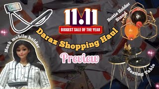 Daraz Shopping Haul  Biggest Sale Of The Year  1111 Daraz Sale  HUGE Daraz Shopping Haul 👀 [upl. by Hwang975]