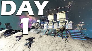 I SOLO Claimed A Unraidable ASTROID Day 1  Ark PvP INX [upl. by Annonyw]