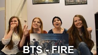 BTS 불타오르네 FIRE MV Reaction [upl. by Tonkin]