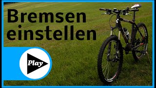 Fahrrad Bremsen schleifen  Fahrradbremsen einstellen [upl. by Shandy]