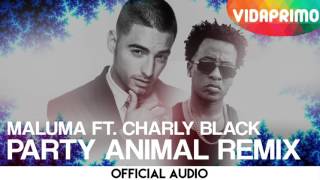 Maluma  Charly Black  Party Animal remix Audio Oficial [upl. by Yoong865]