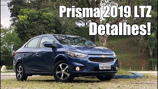 Chevrolet Prisma 2019 LTZ em detalhes  Falando de Carro [upl. by Eisso]