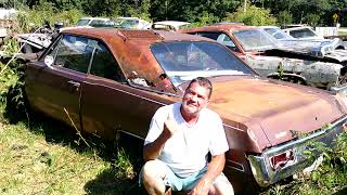 Removing the rear differential from a Plymouth Valiant in less than 15minutes Junk yard style [upl. by Aneel]