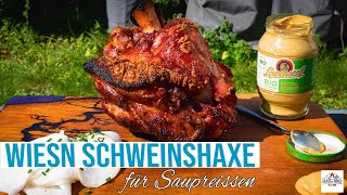 Wiesn Schweinshaxe  Oktoberfest Rezept vom Saupreiß  Sous Vide  für Saupreissen  DADs BBQ [upl. by Ilrahs]