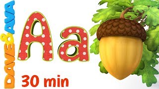 🤩Phonics Song 2  Learn ABC’s and Phonics  Nursery Rhymes and ABC Songs for Kids from Dave and Ava🤩 [upl. by Arateehc936]