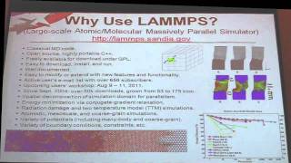 HPC molecular simulations using LAMMPS [upl. by Aehsel823]