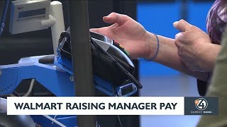 Walmart raising manager pay [upl. by Aihsram]